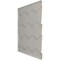 Ekena Millwork 19 5/8in. W x 19 5/8in. H Honeycomb EnduraWall Decorative 3D Wall Panel Covers 2.67 Sq. Ft. WP20X20HBDVG - alternate 5